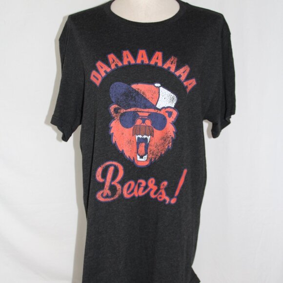 Human Da Bears Chicago Bears NFL T-shirt Chris Farley SNL - Picture 2 of 6